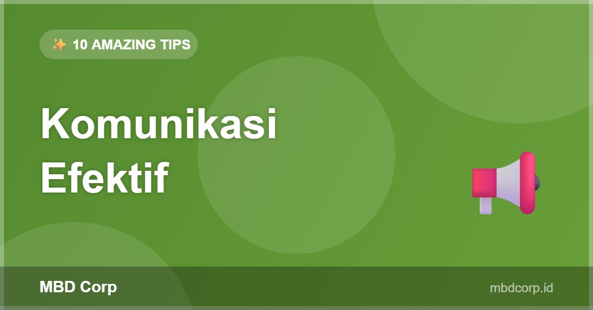 Komunikasi Efektif