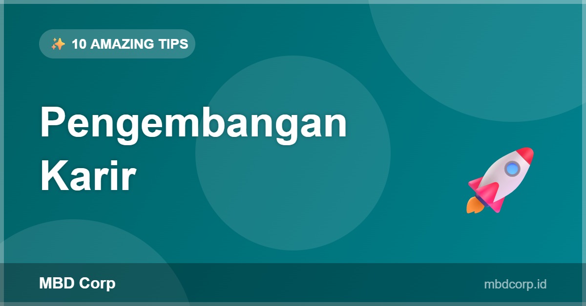 Pengembangan Karir
